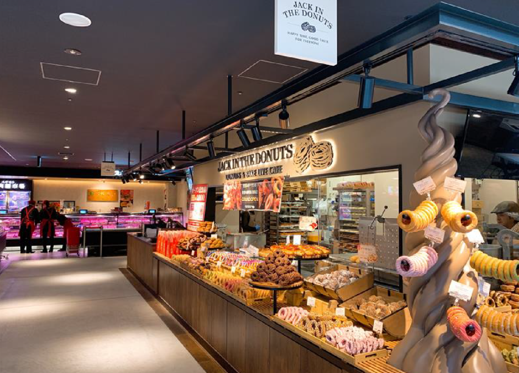 Jack in the donuts store 02